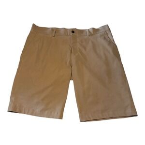 KJUS Men Inmotion Shorts Tan Khaki Golf Technical MG20-802 Size 54 XL